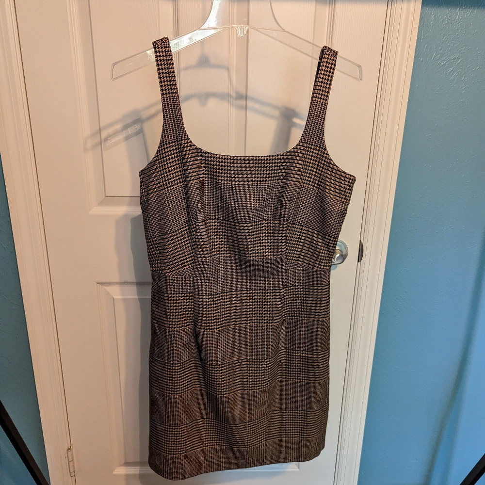 Banana Republic Mini Dress, Size 8, Houndstooth
